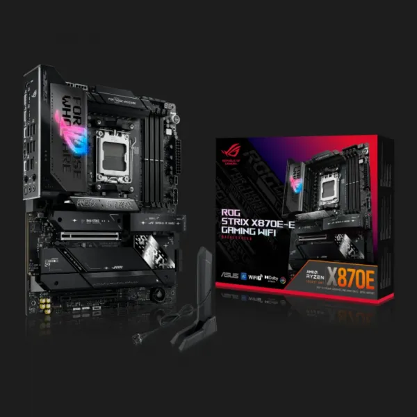 Материнська плата ASUS ROG STRIX X870E-E GAMING WIFI (ROG STRIX X870E-E GAMING WIFI)