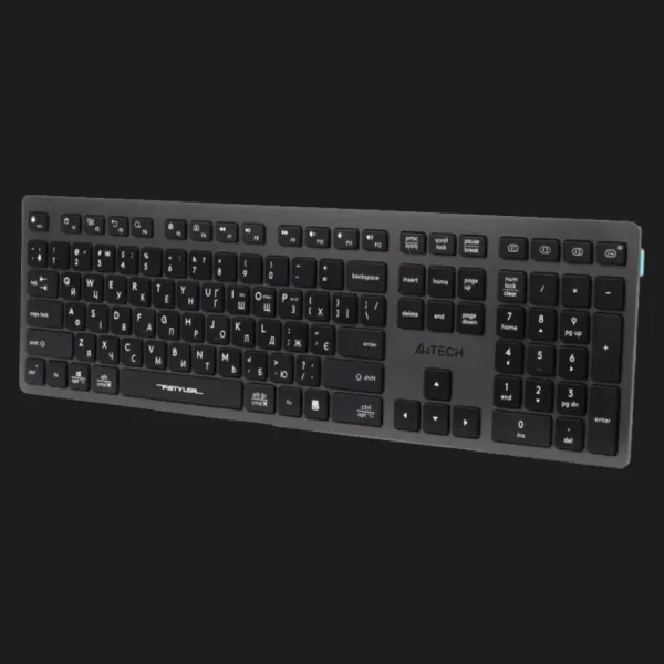 Клавіатура бездротова A4Tech FBX50C (Gray)