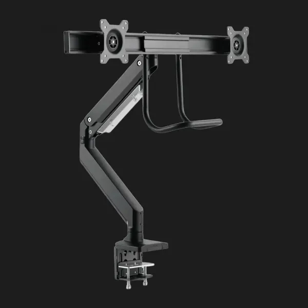 Кронштейн Gembird для 2 моніторів 17"-32" (до 8 кг) (MA-DA2-04) (Black)