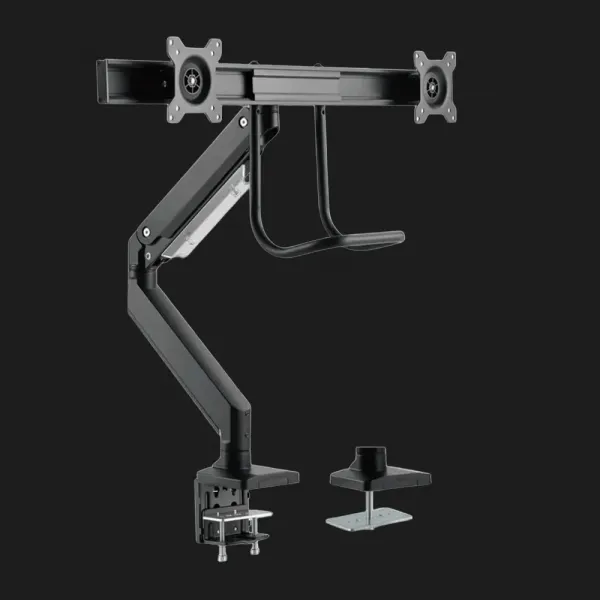 Кронштейн Gembird для 2 моніторів 17"-32" (до 8 кг) (MA-DA2-04) (Black)