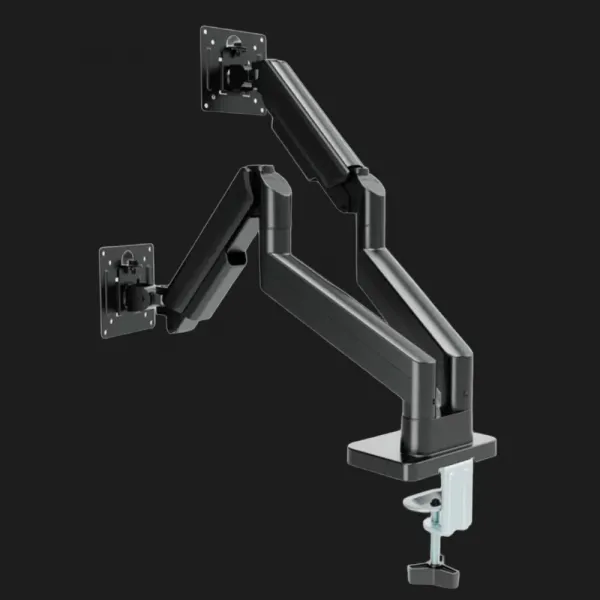 Кронштейн Gembird для 2 моніторів 17-32" (2-10 кг) (MA-DA2-06) (Black)