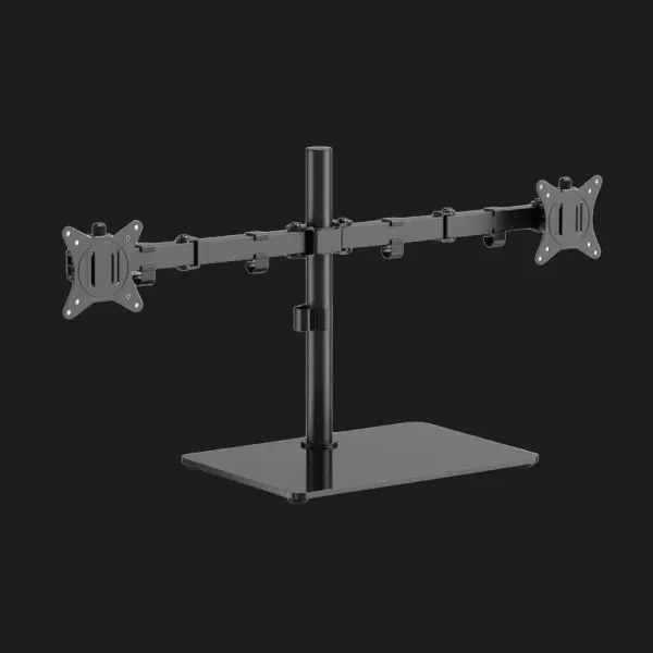 Ніжка-кронштейн для 2 моніторів 17-32" (2-9 кг) (MS-D2ST-01) (Black)