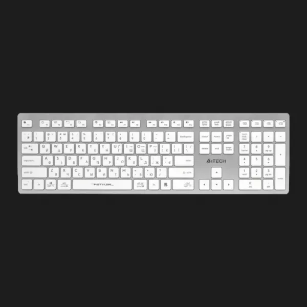 Клавіатура бездротова A4Tech FBX50C (White)