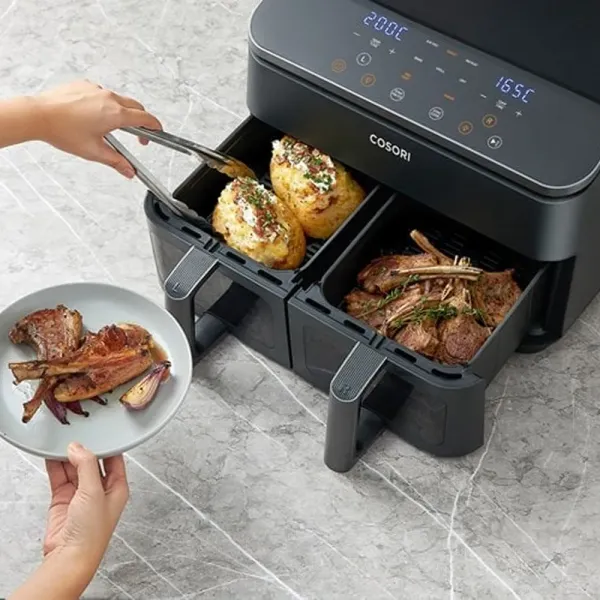 Мультипіч Cosori Dual Basket 8.5l CAF-R901-AEU (Black)