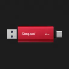Зовнішній SSD-накопичувач Kingston Dual Portable 2TB (Red/Black)