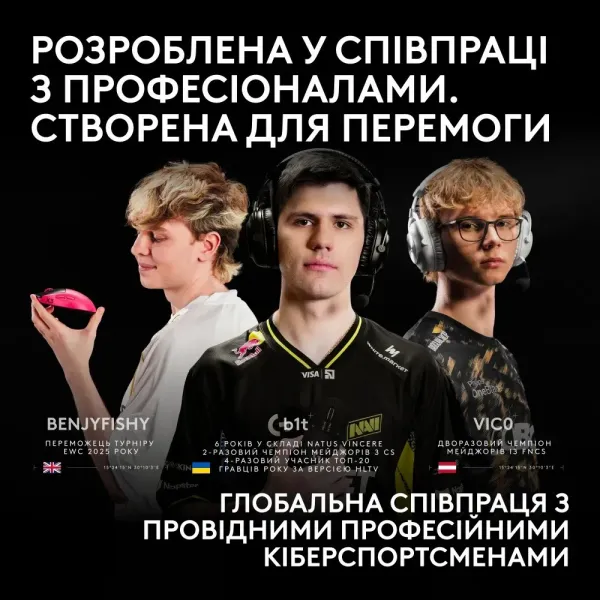 Ігрова миша Logitech G Pro X3 Superstrike Lightspeed Wireless (Midnight Black)