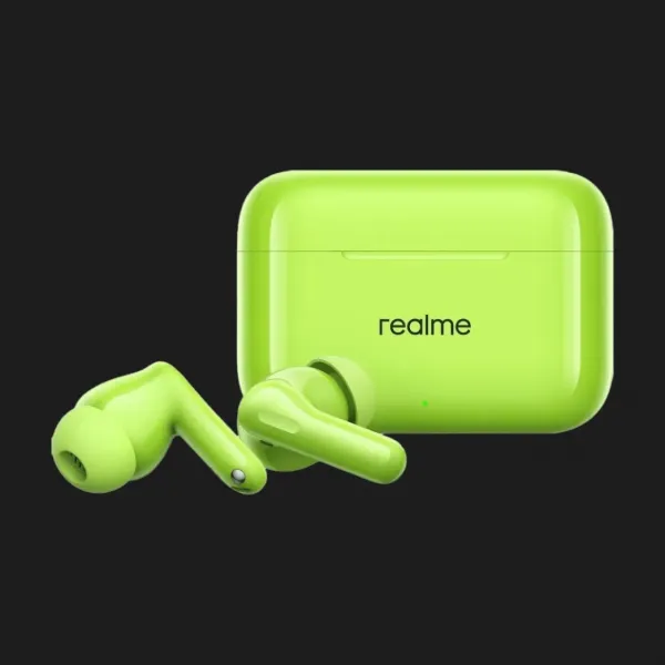 Навушники Realme Buds T200 (Neon Green)