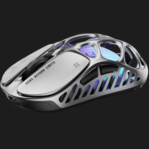 Миша GravaStar Mercury X Pro 8K BT/WL/USB-A RGB (Gray)
