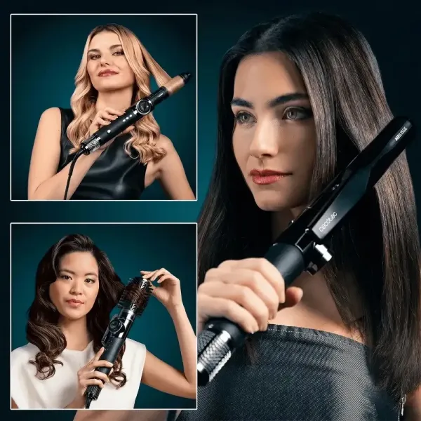 Стайлер Cecotec AirGlisse 14in1 Platinum (Black)