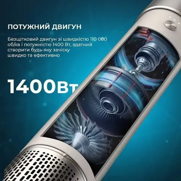 Стайлер Cecotec Bamba CeramicCare AirGlam (Champagne)