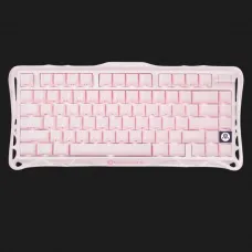 Клавіатура механічна GravaStar Mercury K1 80keys, GravaStar x Kailh Cheery Pink, EN, BT/WL/USB (Sakura Pink)