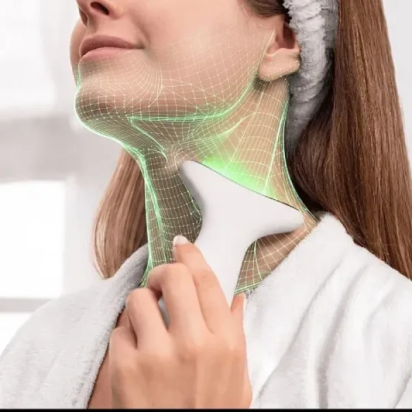 LED-масажер для фототерапії обличчя та шиї CECOTEC FaceCare Face&Neck Pro (A01_EU01_116294)