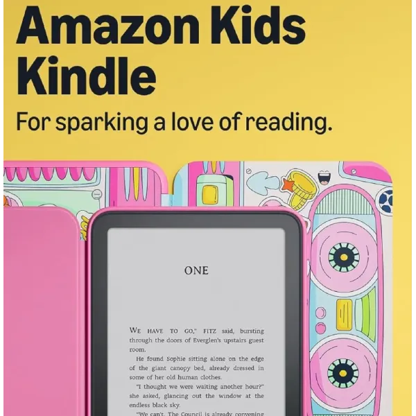 Електронна книга Amazon Kindle Kids 12th Gen. 2026 16GB (Bookman)