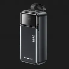 Зарядний пристрій Power Bank AWEI PA-105 40000mAh 22,5W PD 2xUSB-C 2xUSB-A