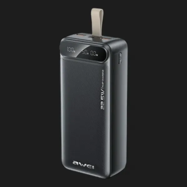 Зарядний пристрій Power Bank AWEI PA-12 30000mAh 22.5W PD QC