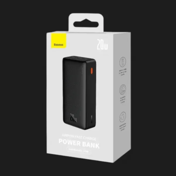 Зарядний пристрій Power Bank Baseus Airpow Powerbank 20W 30000mAh QC PD