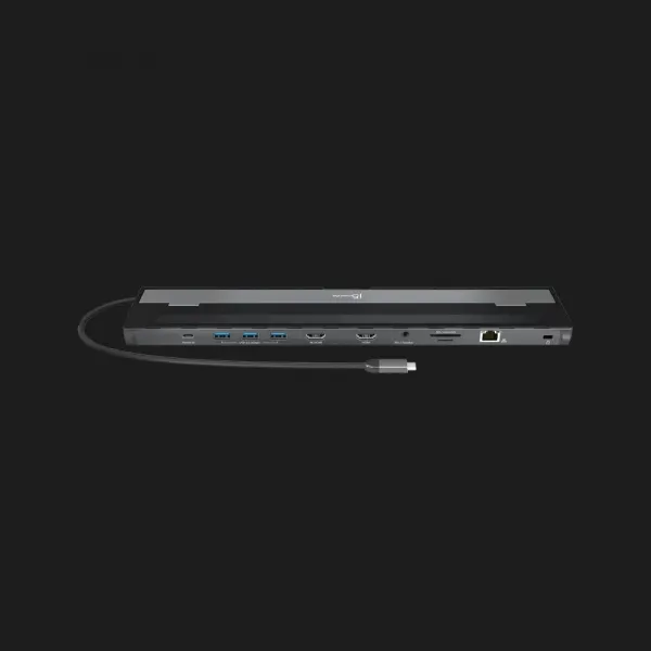 Док станція J5create USB-C 10-in-1 (HDMI/PD/USB-A/USB-C/LAN/SD/TF/audio)