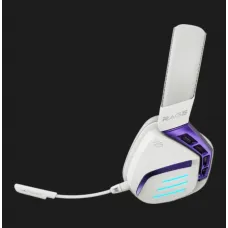 Бездротова ігрова гарнітура Proove Gaming Rage (APP) (White/Purple) (UA)