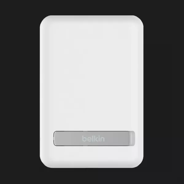 Безпровідний повербанк Power Bank Belkin MagSafe Wireless with Stand (5000mAh) (White)