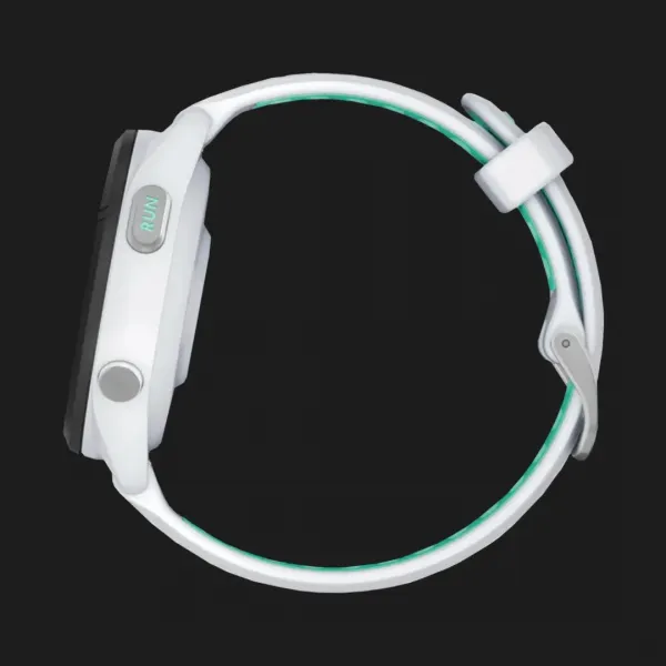 Garmin Forerunner 265S Black Bezel, Whitestone Case, Whitestone/Neo Tropic Silicone Band