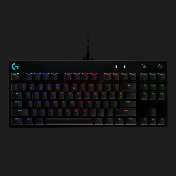 Клавіатура ігрова Logitech G PRO TKL Corded Mechanical Gaming (Black) (UA)