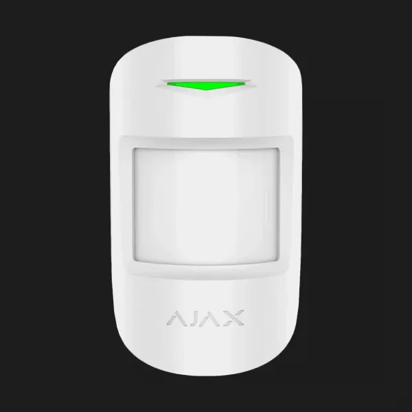 Датчик руху Ajax MotionProtect Plus, Jeweller, бездротовий, (White)