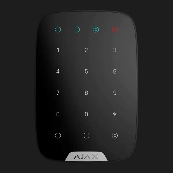 Бездротова сенсорна клавіатура Ajax KeyPad (Black)