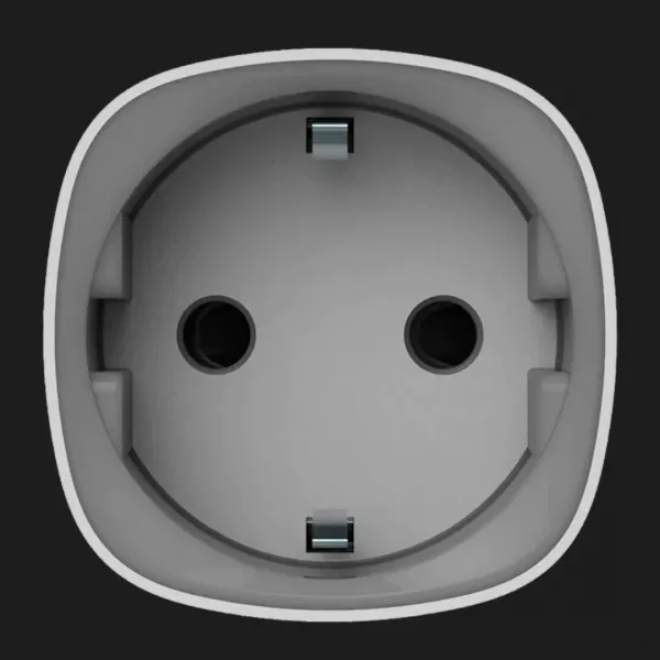 Розумна розетка з лічильником енергоспоживання Ajax Socket, 230V, 11А, 2.5 кВт (White)