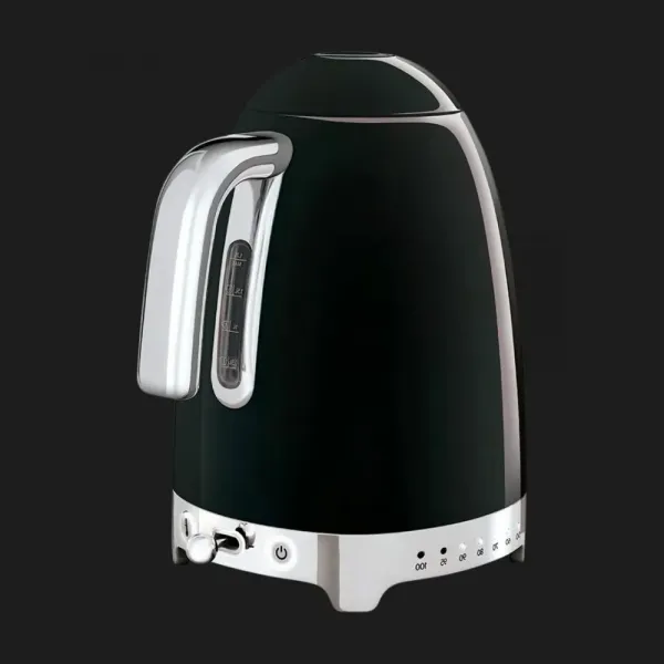 Електрочайник SMEG з регулятором температури (Black)