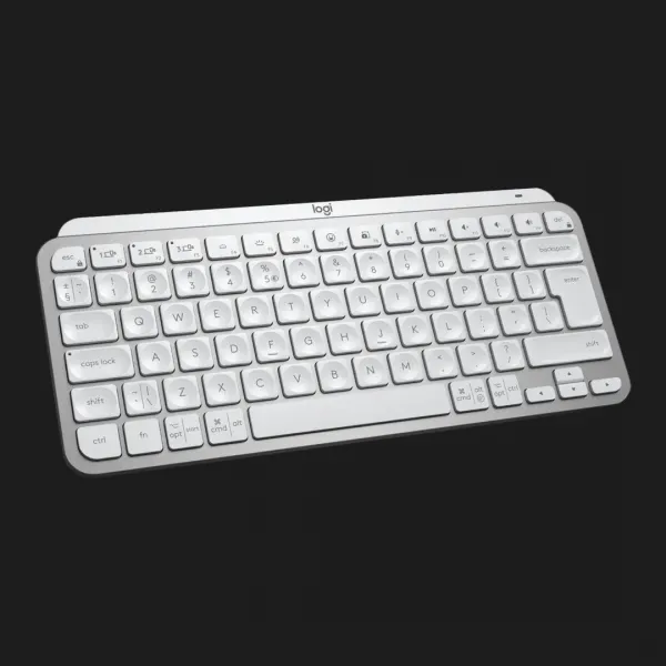 Клавіатура бездротова Logitech MX Keys Mini Wireless Illuminated UA (Pale Gray) (UA)