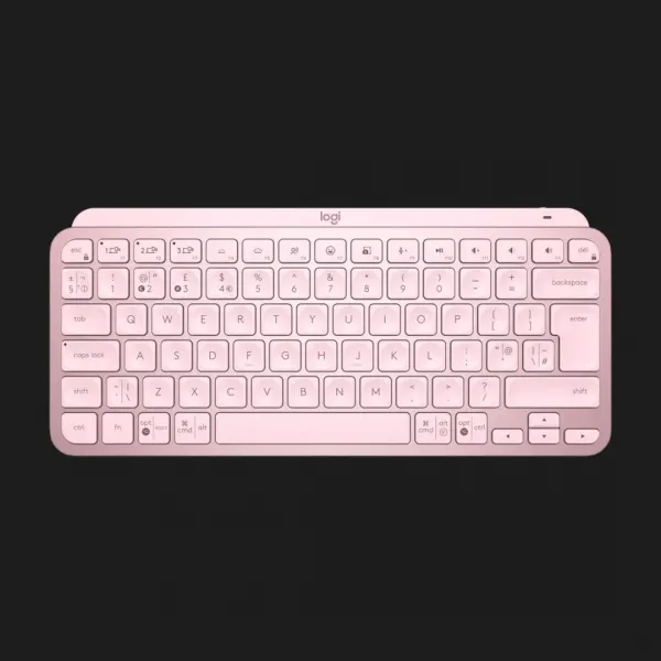 Клавіатура бездротова Logitech MX Keys Mini Wireless Illuminated UA (Rose) (UA)