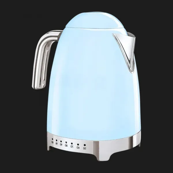 Електрочайник SMEG з регулятором температури (Blue)