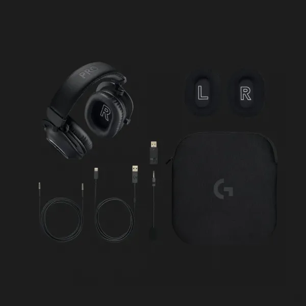 Ігрові навушники Logitech G Pro X2 Wireless LightSpeed (Black) (UA)
