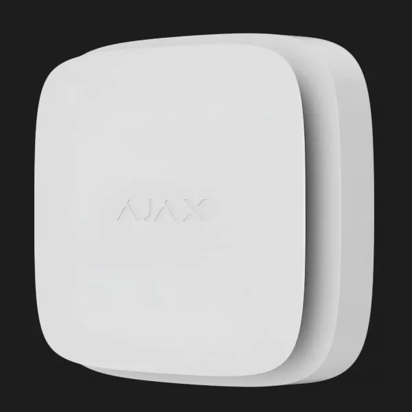 Датчик диму та температури Ajax FireProtect 2 RB Heat Smoke Jeweler (Змінна батарея) (White)