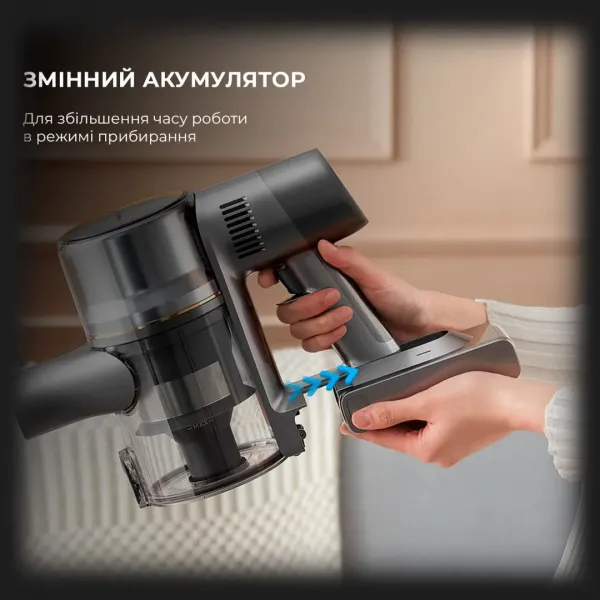 Пилосос Dreame Cordless Vacuum Cleaner R20 (Gray)