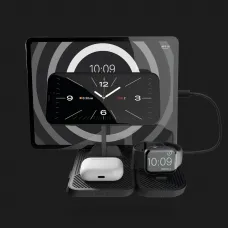 Безпровідна зарядка Zens 4-in-1 Modular Wireless Charger with iPad Charging Stand (ZEAPM03/00) (Black)