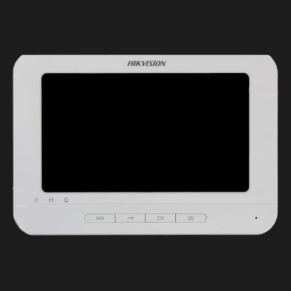 Комплект відеодомофону Hikvision DS-KIS203T (White)