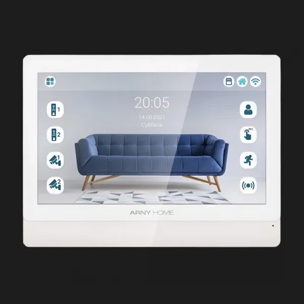 Відеодомофон Arny AVD-950A 2MPX Wi-Fi (White)