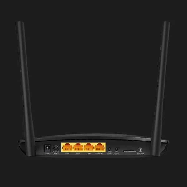 Маршрутизатор TP-LINK TL-MR6400 N300, 4G/LTE (Black)