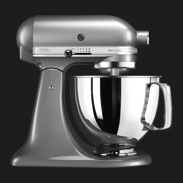 Планетарний міксер KitchenAid Artisan 4,8 л з відкидним блоком (Silver)
