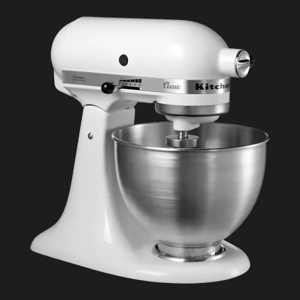 Планетарний міксер KitchenAid CLASSIC 4,3 л з відкидним блоком (White)
