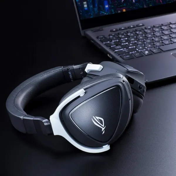Ігрова гарнітура ASUS ROG Delta S Wireless (Black/White)