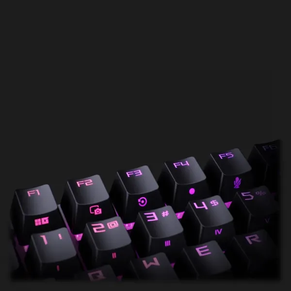 Клавіатура ігрова ASUS ROG Strix Scope II RX Red UKR ABS (UA)