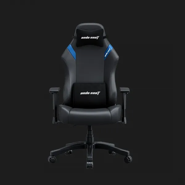 Крісло ігрове Anda Seat Luna Size L (Black/Blue) (UA)