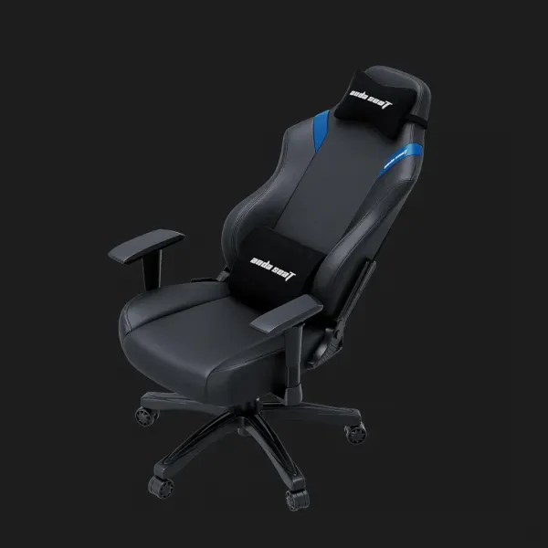 Крісло ігрове Anda Seat Luna Size L (Black/Blue) (UA)