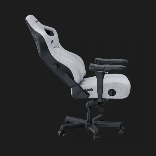 Крісло ігрове Anda Seat Kaiser 4 Size XL Linen Fabric (Gray) (UA)