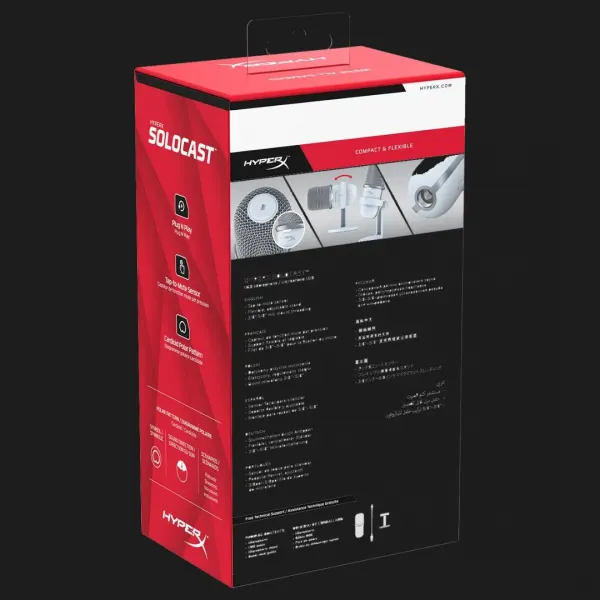 Мікрофон HyperX SoloCast (White) (UA)