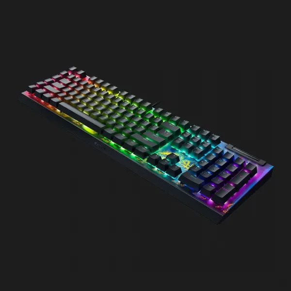 Клавіатура ігрова RAZER BlackWidow V4 X, Yellow Switch (FORTNITE) (RZ03-04703600-R3M1) (UA)