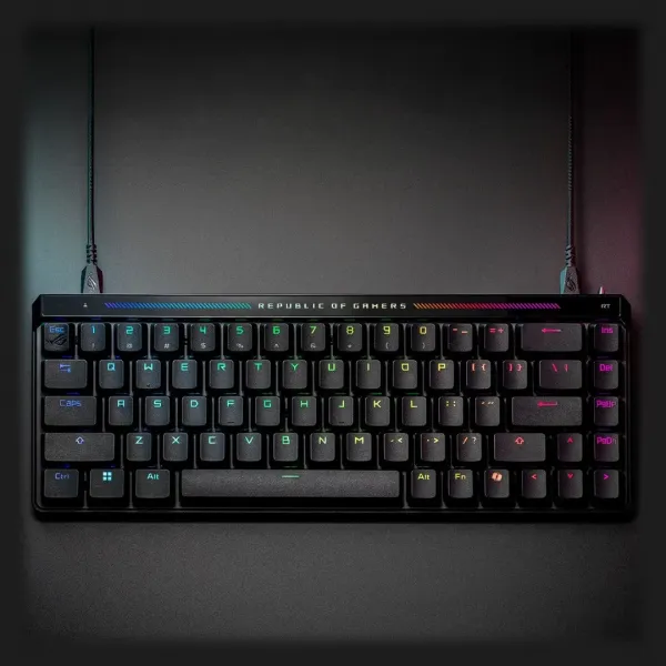 Клавіатура ігрова ASUS ROG Falchion Ace HFX (Black) (UA)