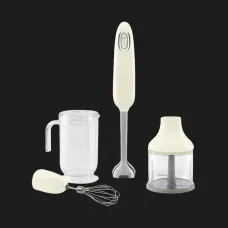 Блендер занурювальний SMEG з аксесуарами (HBF03CREU) (Cream)